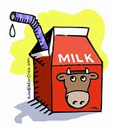 Image result for School Milk Carton Clip Art