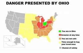 Image result for Funny Idaho Ohio Map