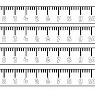 Image result for Ruler with Numbers