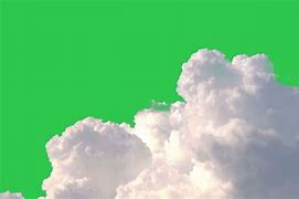 Image result for Cloud with Green Screen