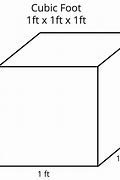 Image result for How 8 Cubic Feet Looks Like