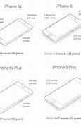 Image result for iPhone 6s Overall Size in Inches