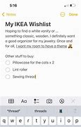 Image result for Shopping List On iPhone Notes