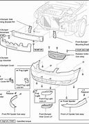 Image result for Toyota Corolla Bumper Parts Diagram