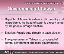 Image result for Taiwan Political System