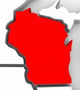 Image result for Wisconsin State Map Clip Art