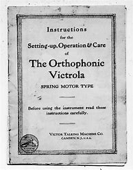 Image result for Victor Orthophonic Victrola