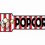 Image result for Popcorn Sign Clip Art