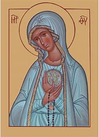 Image result for Our Lady of Fatima Icon