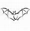 Image result for Easy Draw Bat Smiple