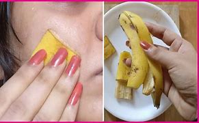 Image result for Banana Peel Face