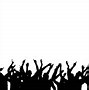 Image result for Crowd silhouette clip art