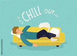 Image result for Chilling Out Cartoon