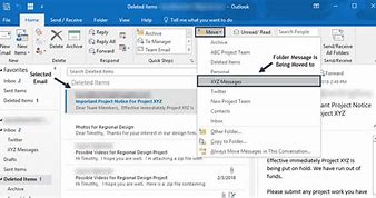 Image result for Lost Emails in Outlook