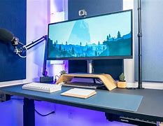 Image result for Clean Homemade Gaming Set Up