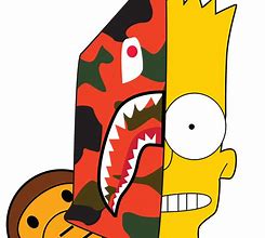 Image result for Simpsons BAPE Wallpaper