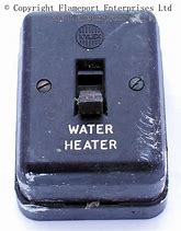 Image result for Old Immersion Heater Switch