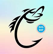 Image result for Curved Fish Hook SVG
