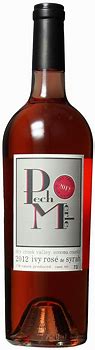 Image result for Pech Merle Ivy Rose Syrah Dry Creek Valley