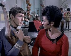 Image result for Star Trek Spock Uhura Romance