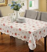 Image result for Oblong Vinyl Fitted Tablecloths