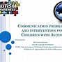 Image result for Autism and Communication Difficulties