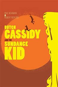 Image result for Butch Cassidy and the Sundance Kid Minimalist Movie Poster