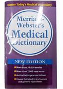 Image result for Medical Dictionary Merriam-Webster