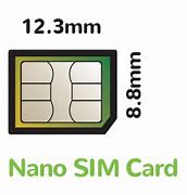 Image result for Nano Sim Card Size