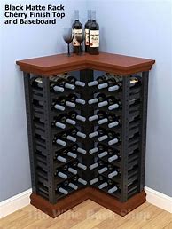 Image result for Corner Wine Rack