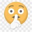 Image result for Emoji Faces Shhh