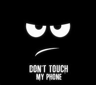Image result for Stitch Wallpaper Don't Touch My Phone
