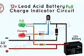 Image result for 12V Battery Indicator Circuit