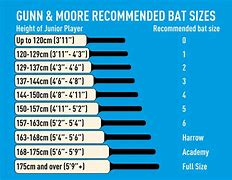 Image result for Cricket Bat Sizes