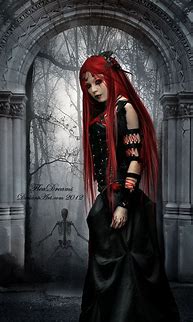 Image result for Gothic Woman Art