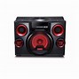 Image result for LG Home Audio Red Speakers