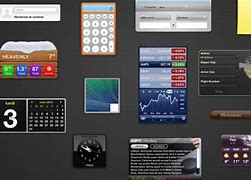 Image result for Macos Widgets Dashboard