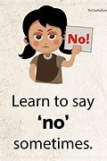 Image result for Learn to Say No Icon Image