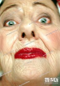Image result for Old Lady with Lipstick