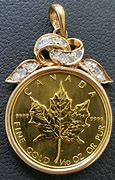 Image result for Gold Coin Pendant Canadian Mint