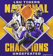Image result for LSU National Champions
