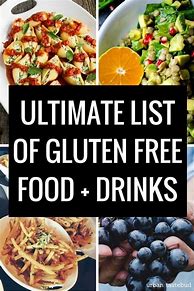 Image result for No Gluten Foods List