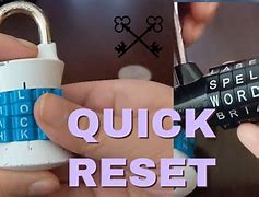 Image result for Reset Button with Letters