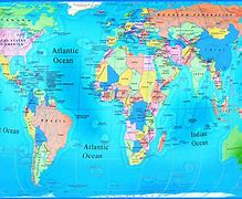 Image result for World Map Showing Countries