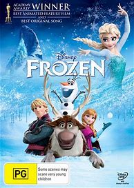 Image result for Frozen DVD-Cover