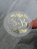 Image result for Personalised Clear Stickers