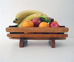 Image result for Wooden Fruit Basket
