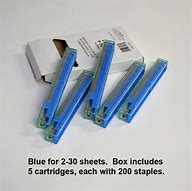 Image result for Blue Cartridge Staple