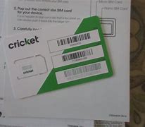 Image result for What Does a Cricket Sim Card Look Like
