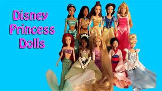 Image result for Disney Princess 10 Doll Set